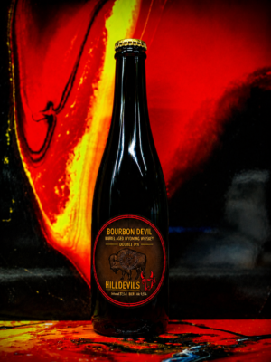 Bourbon Devil Barrel Aged Dipa on Wyoming Bourbon Whiskey 9,5% Alc.